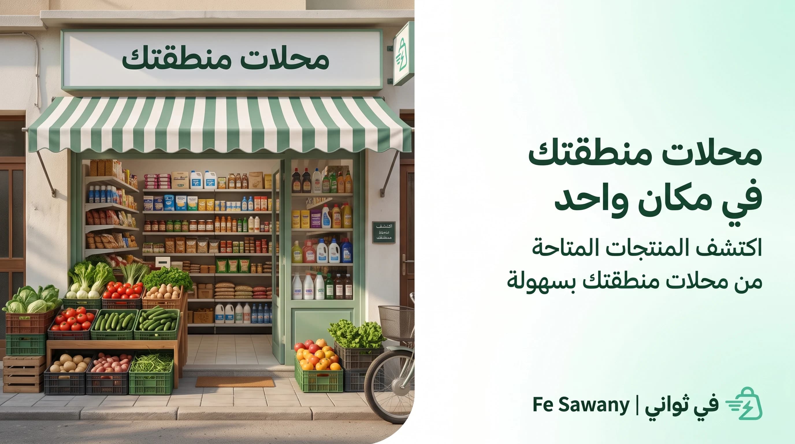 محلات منطقتك في مكان واحد - اكتشف المنتجات المتاحة من محلات منطقتك بسهولة