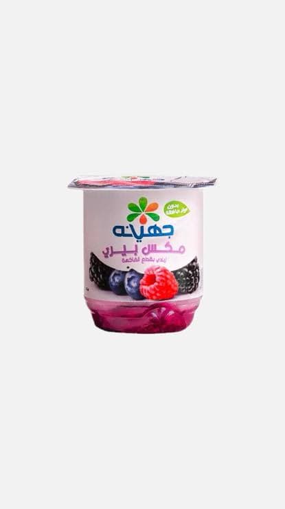 زبادي جهينه قطع105g -توت